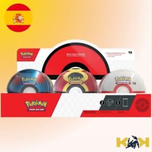 Tins Pokeball 3 Sobres Pokémon ESP