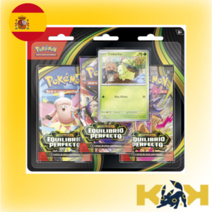 Blister 3 Sobres Equilibrio Perfecto Pokémon Español
