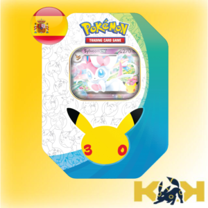 Lata 30 Aniversario Pokémon Sylveon Ex Español